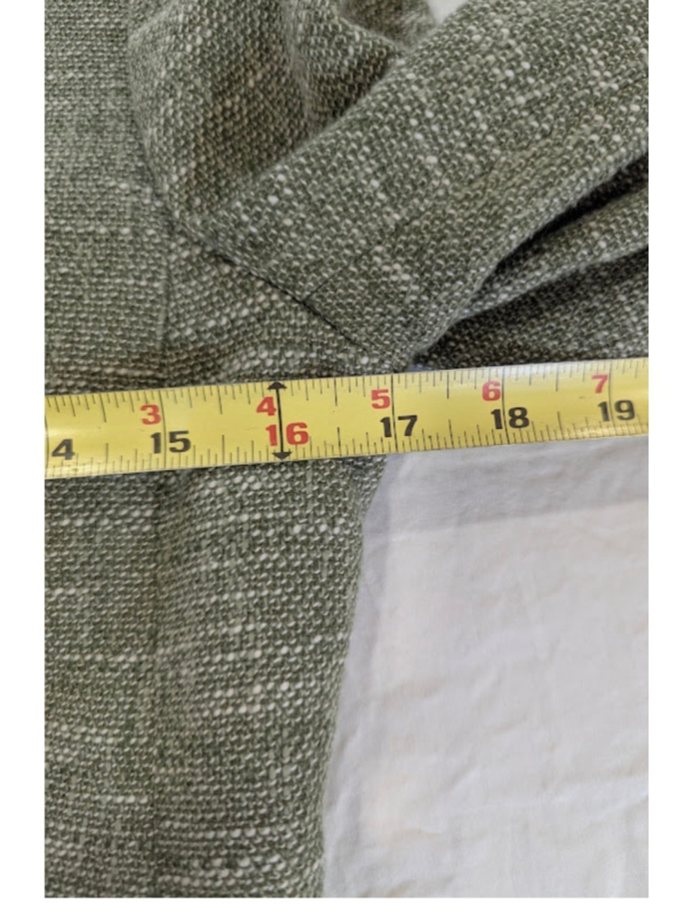 Ann Taylor Sage Green Women Textured Blazer Petite 8 Office Siren Old Money Chic - Picture 9 of 11